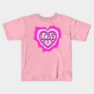 Pink hearts Kids T-Shirt